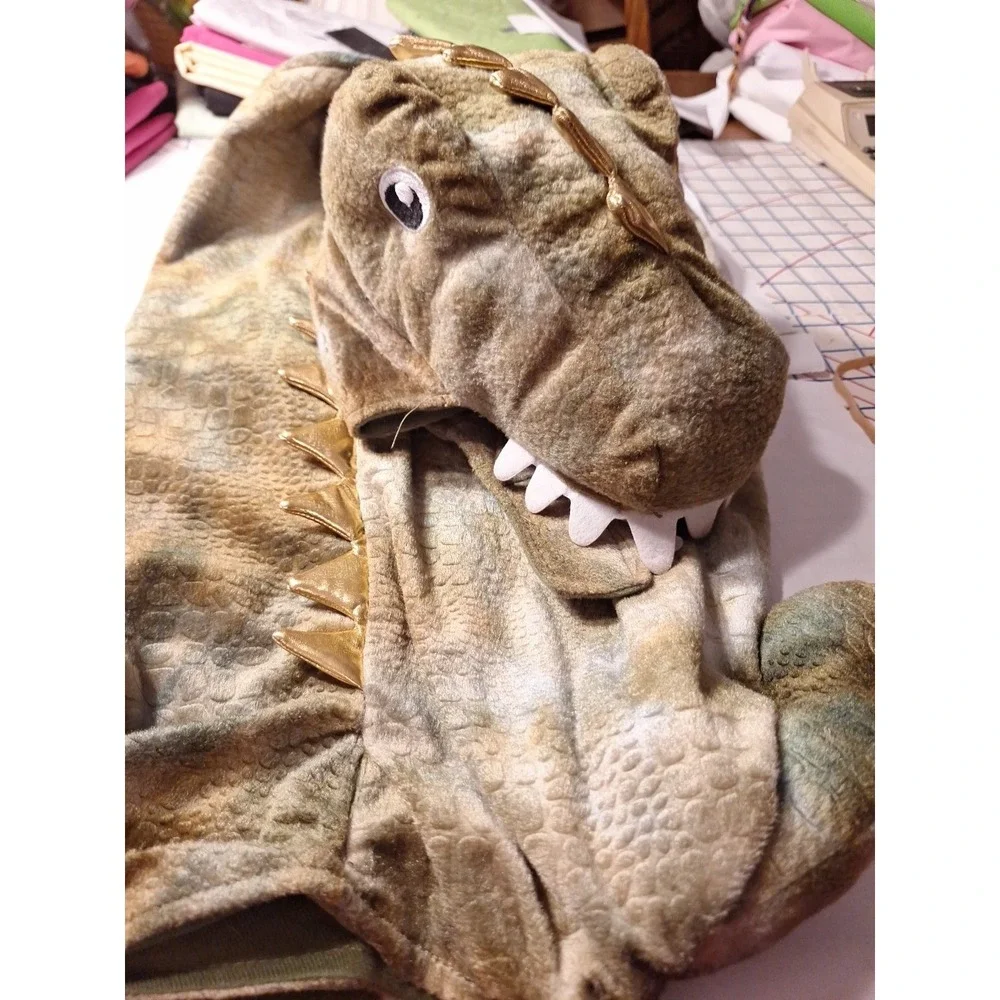 Green Dinosaur Halloween Costume Child 's XL